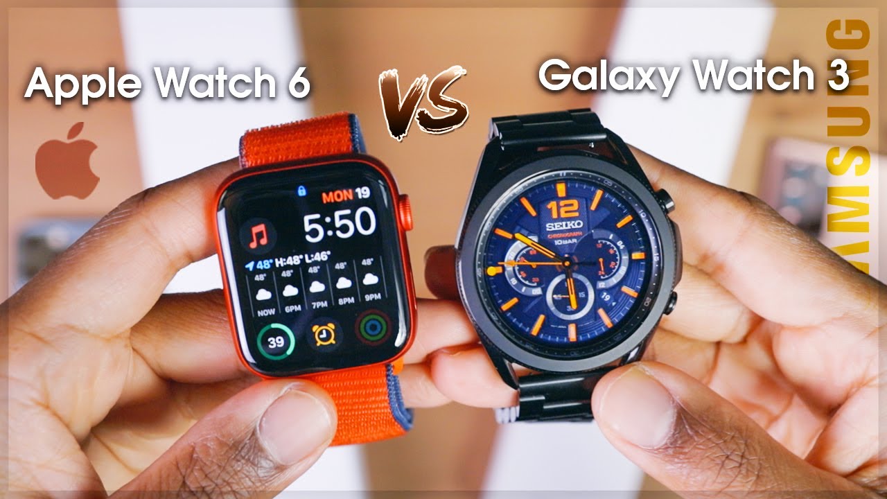 Galaxy Watch 3 vs Apple Watch Series 6 - Which is Better?