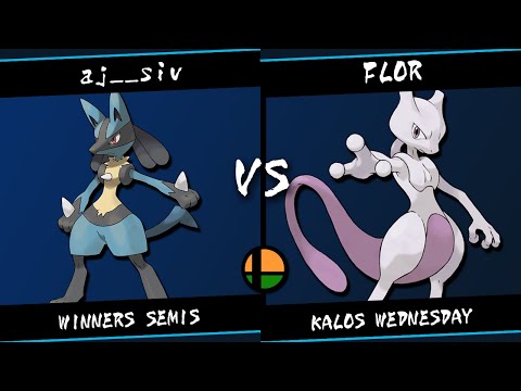 aj__siv (Pichu/Lucario) vs FLOR (Mewtwo) - Kalos Wednesday