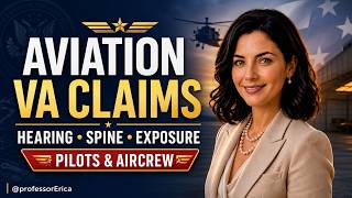 Aviation VA Claims: Hearing, Spine, Altitude, and Chemical Exposure