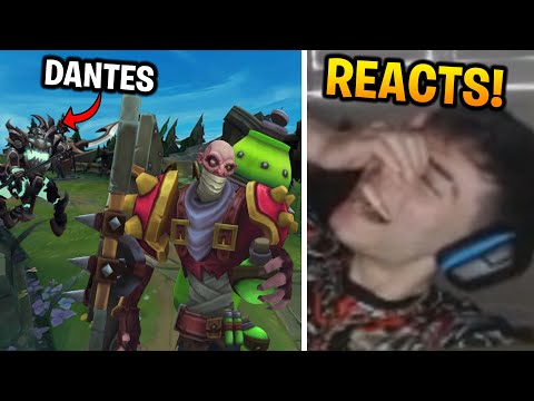 Dantes Reacts to My "Gold Player in Challenger" Video