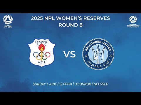 Capital Football NPL Women's Reserves Round 8 - Canberra Olympic vs Belconnen United FC
