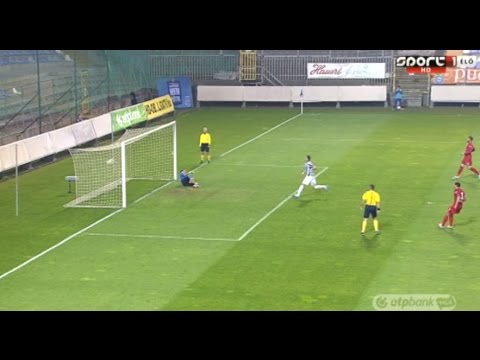 Dusan Vasziljevics gólja az Újpest FC - Dunaújváros mérkőzésen