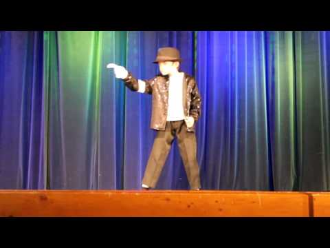 9 year old Kid Steals Talent Show with Michael Jackson's Billie Jean Dance