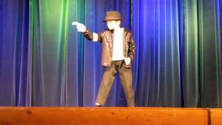 9 year old Kid Steals Talent Show with Michael Jackson's Billie Jean Dance