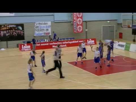 Basketball Noord-Hollands Kampioenschap U14 Dozy BV Den Helder-Flashing Heiloo 26-04-15