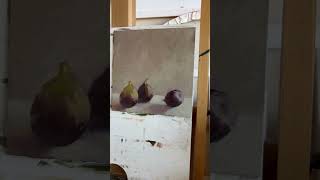 The still life vs the painting #painting #stilllife #oilpainting