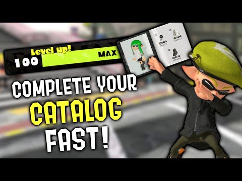 The BEST & FASTEST Way to Finish Your Catalog in Splatoon 3