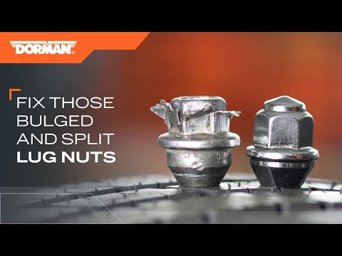 Damaged lug nuts are a snap to replace—once you fight the old ones off!