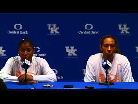 Te'a Cooper, Mercedes Russell Postgame vs. Kentucky (1.25.16)