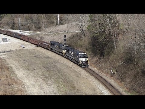 NS AC44C6M 4299 w/ Nice Crew Leads Steel Train 60C on 3/7/21 (Part 2)