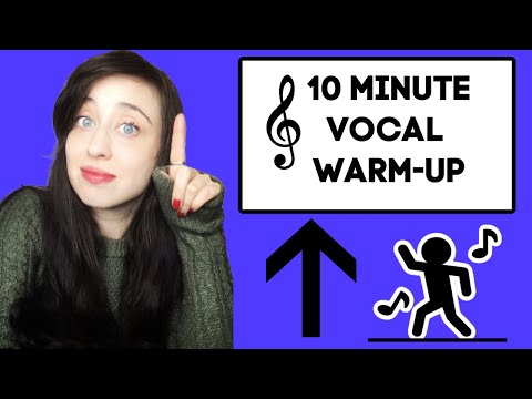 10 Minute vocal warm up (Do THIS before you sing!)