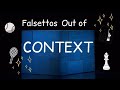 Falsettos But It Is Severely Out Of Context So Much So It So That It Is Concerning