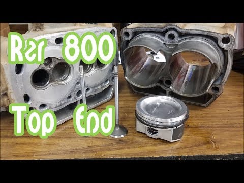 The Famous Rzr" 800 Top End Rebuild
