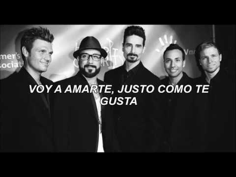 Backstreet Boys Just Like You Like it (traducida al español)