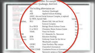 How to search course outlines