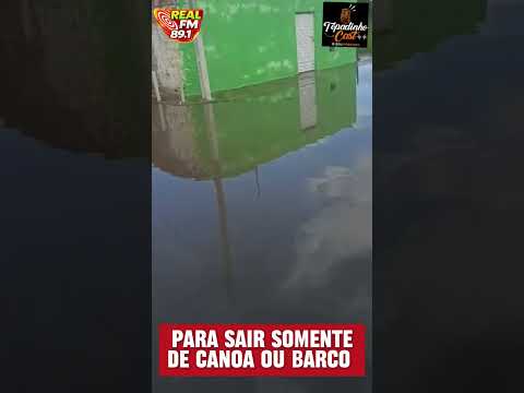 🚨 A BRONCA DO POVO! 🚨Ruas alagadas causam revolta em Rio Real!