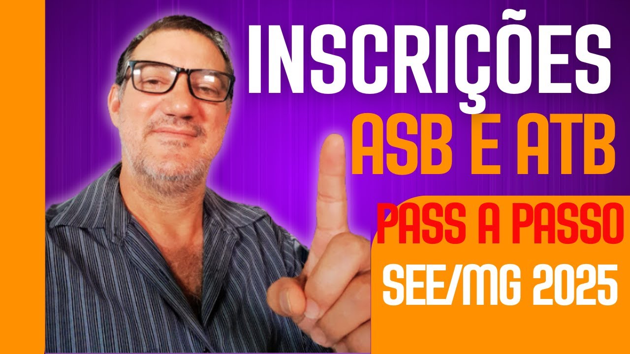 Inscrições Para  ATB e ASB Para Vagas na Rede Estadual de Ensino de Minas Gerais 2025