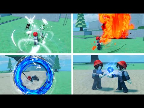 Anime Ability Arena Roblox All Abilities - Showcase