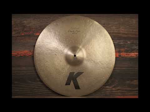 Zildjian 20" K. Custom Dark Ride Cymbal - 2274g image 8