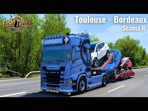 Cars from Toulouse to Bordeaux (France) | Scania R