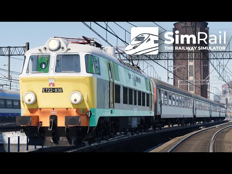 SimRail - The Railway Simulator | With ET22 | From Katowice To Warszawa Zachodnia | Train iR 41130
