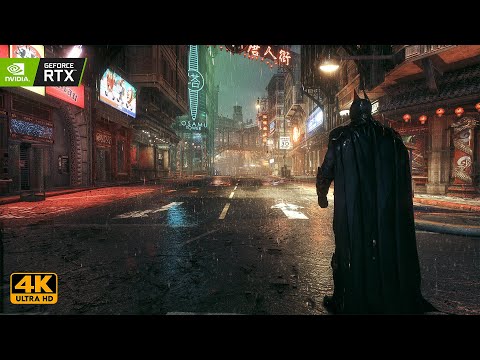 Batman Arkham Knight - RTX 3080 Ultra Graphics Gameplay [4K 60FPS]