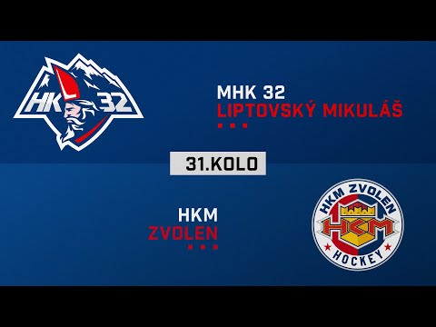 31.kolo MHK 32 Liptovský Mikuláš - HKM Zvolen HIGHLIGHTS