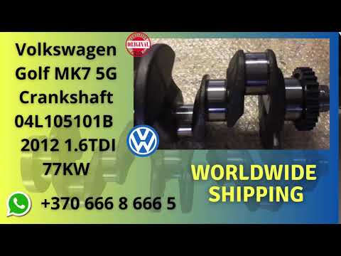 Seat Leon, 04l105101b, crankshaft
