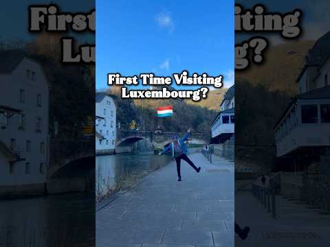 Things to do in Luxembourg! #luxembourg #luxembourgtips #luxembourgtravel