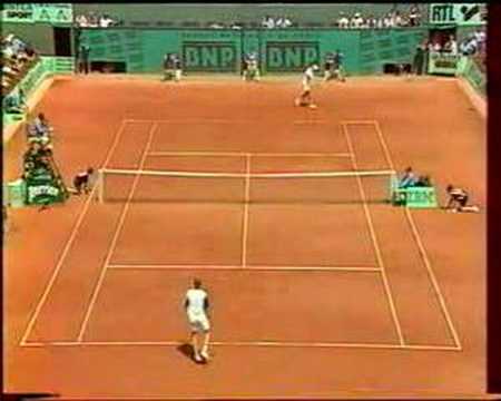 Kafelnikov Krajicek French Open 1996