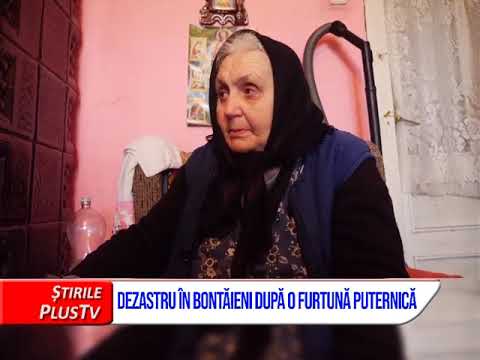 DEZASTRU ÎN BONTĂIENI, DUPĂ O FURTUNĂ PUTERNICĂ