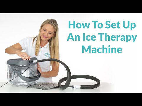 How To Set Up An Ice Therapy Machine