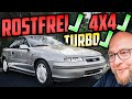 Calibra Im TRAUMZUSTAND Opel Calibra 4X4 TURBO EISSTRAHLEN Für Den ROSTFREIEN Unterboden