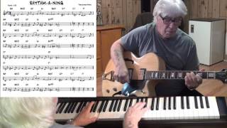 Rhythm- A-Ning - Jazz guitar & piano cover ( Thelonious Monk )