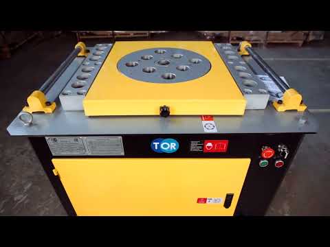 TOR GQ50 (E) - станок для резки арматуры tor1018807, видео 2