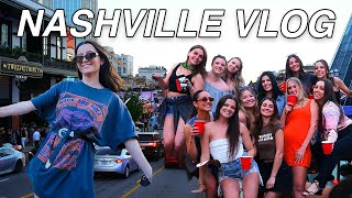 NASHVILLE BACHELORETTE VLOG (FULL itinerary included: where we ate, where we partied & more)
