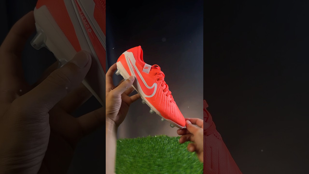 Giày Bóng Đá Nike Tiempo Legend 10 Pro AG Mad Energy  DV4334-800   - Đỏ/Cam