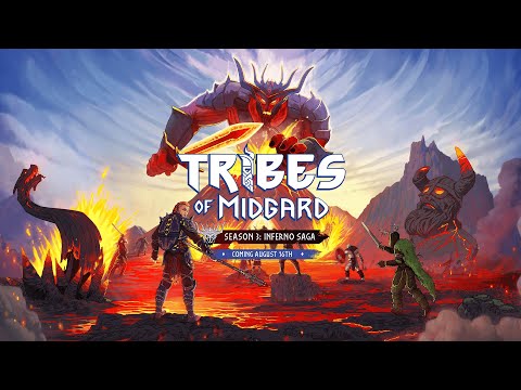 Tribes Of Midgard GLITCH - Golden Horn Infinite Mode Survival.