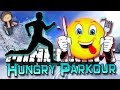 Minecraft: Hungry Parkour Race with Mitch and ...