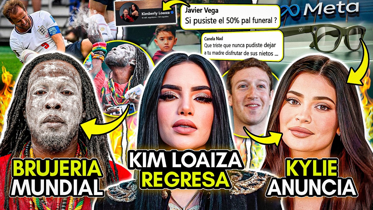 KIM LOAIZA regresa! LA CRITICAN! BRUJERIA en EL MUNDIAL!? GHANA! KYLIE JENNER anuncia! CRISTIANO!