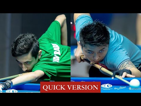 |QUICK VERSION| Khaled Alghamdi vs Ko Ar Ti - R1 - 2019 World 9-ball Championship