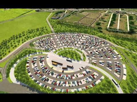 Connecting Leeds – Stourton Park & Ride overview flythrough