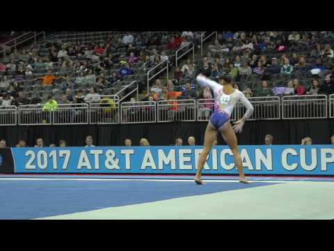 Melanie De Jesus dos Santos (FRA) - Floor Exercise - 2017 AT&T American Cup