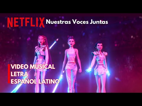 NUESTRAS VOCES JUNTAS - HUNTRIX | Letra Español Latino