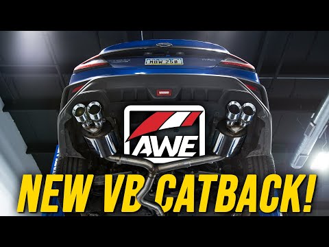 AWE Touring and Track Exhaust for 2022+ WRX