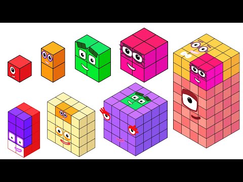 Numberblocks 1024 - Power of Two
