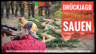 Drückjagd auf Schwarzwild Rehwild und Fuchs | Schwarzwaldhunters | Drückjagd in der Heimat