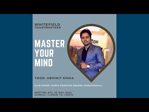 Master Your Mind | Meeting #72