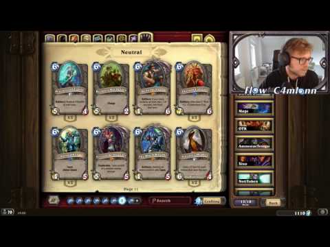 One Night in Karazhan Card Review C4mlann & Xzirez