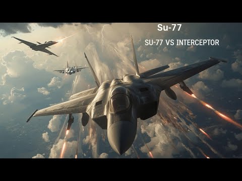 Su-57 vs Enemy Jet – Russain stealth fighter